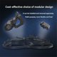 thumbnail image 3 of Kit de de 2,5 Pulgadas para Bee25, de Ajuste Inalámbrico Bluetooth con Tira de Luz para Piezas de Dron O3 HD VTX, 3 of 5
