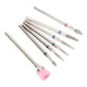 thumbnail image 5 of Juego De Brocas Para Uñas, Brocas Para Pulir Uñas De Carburo De Tungsteno, Portátiles, 7 Piezas Compactas Para Arte De Uñas, 5 of 7