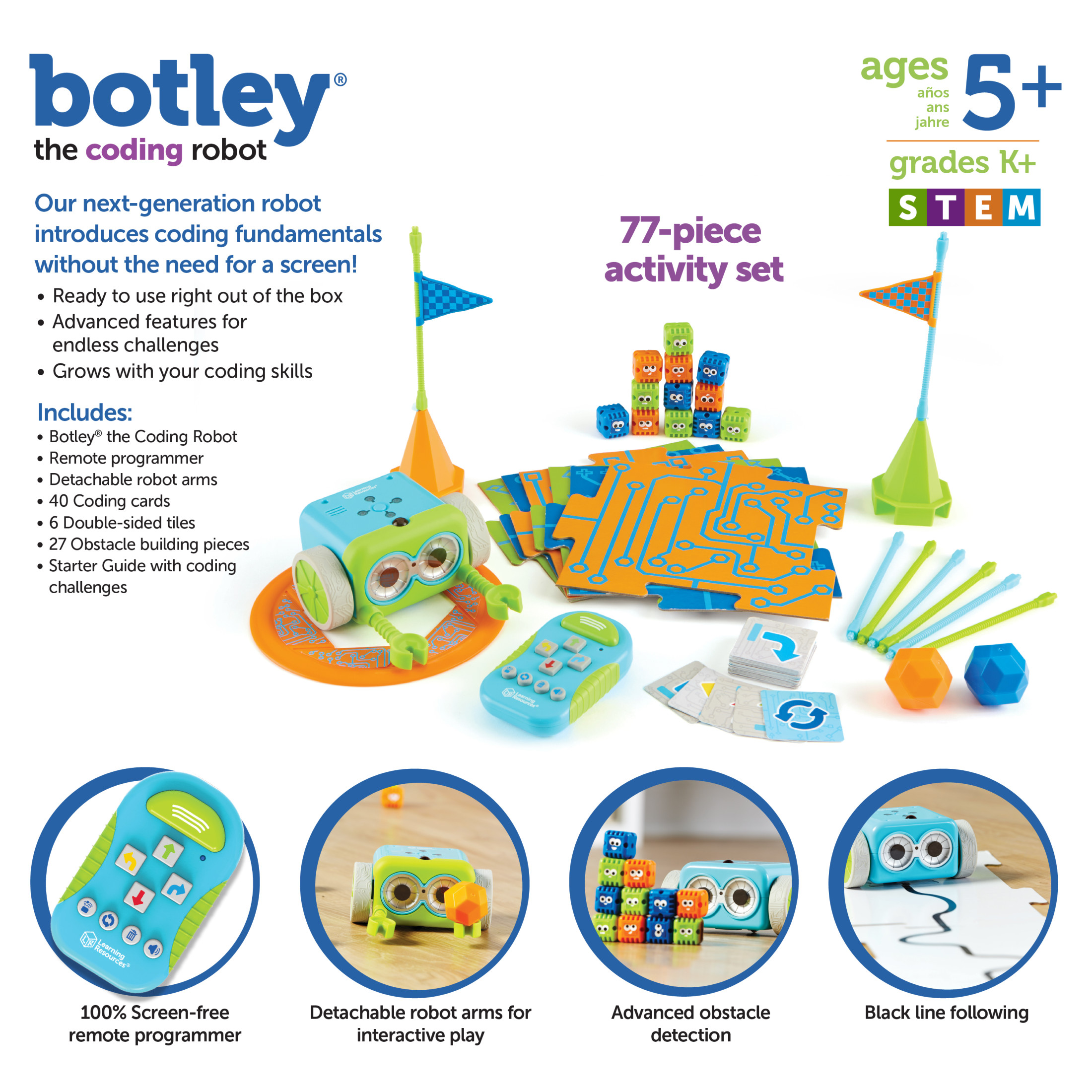Learning Resources Botley Coding Robot Activity Kit photo 6