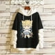 thumbnail image 1 of Sudadera con capucha de My Hero Academia para hombre y mujer, Midoriya Izuku, disfraz de Cosplay con estampado 3D, sudadera, chaqueta de dos piezas falsa para la escuela22METRO Deng Xun unisex, 1 of 2