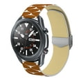 thumbnail image 4 of Texas Signature Series Watch Band for Samsung Galaxy Watch (20mm Short Repeating Logo) by Affinity Bands, 4 of 5