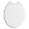 thumbnail image 3 of Kohler K-20111-96 Brevia Quiet-Close Round-Front Toilet Seat - Biscuit, 3 of 3