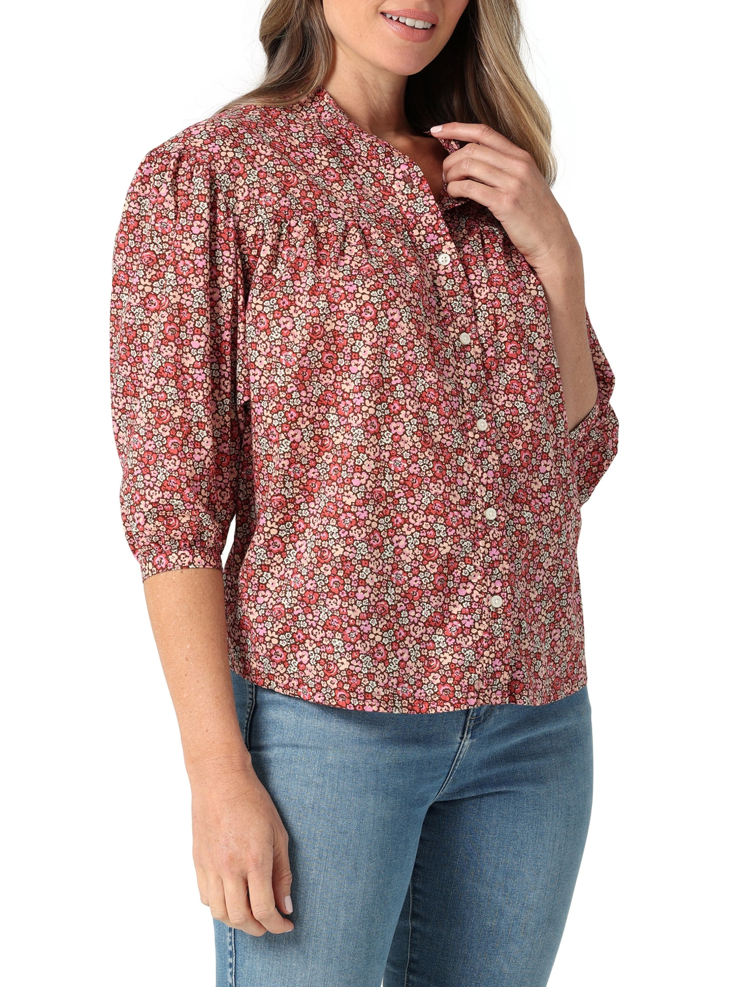 Lady Lee® Soft Volume Braclet Sleeve Shirt