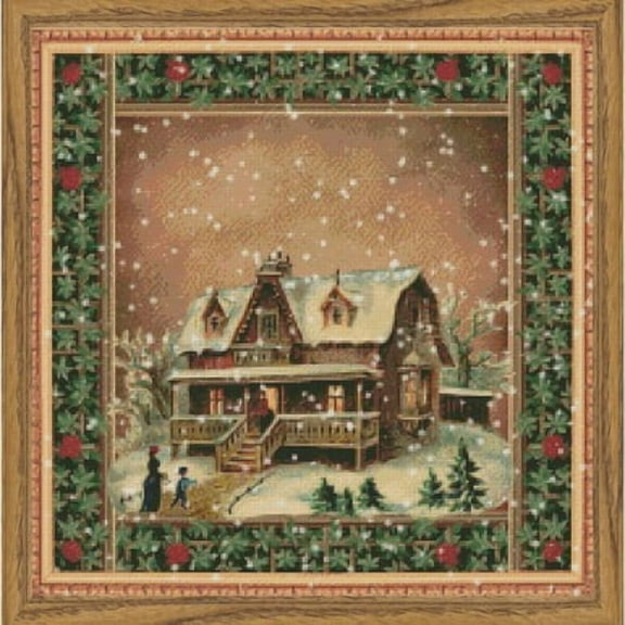 Sunrays Creations Needlearts A Woodland Christmas Counted Cross-Stitch Chart