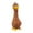 Brown, variant on Squeaky Dog Toys Pets Dog Toys Screaming Chicken Pet Dog Latex Vocalizing Bite Big Mouth Ducks Oddly Barking Standing Chicken