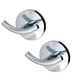 thumbnail image 1 of Kit De 2 Ganchos Para Toalla Toallero Para Pared Color Cromo Accesorio Para Baño Meer TM-009, 1 of 4