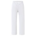 thumbnail image 6 of Akiihool Men's Casual Pants Men's Slim Fit Comfort Stretch Chino Pant White,XXXL, 6 of 9