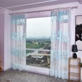 thumbnail image 3 of Cortinas de gasa transparente súper suave antimosquitos de estilo Simple, cortinas para ventana, sala de estar, azul, 3 of 8