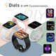 thumbnail image 1 of Reloj Inteligente para Hombres Mujeres Fitness Tracker Smartwatch con, 1 of 2