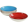 thumbnail image 6 of Elama Mason 12 Piece Double Bowl Stoneware Dinnerware Set in Assorted Colors, 6 of 7