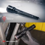 Ledlenser P7R 2000 Lumens Rechargeable LED Flashlight, IP68 Waterproof, USB-C