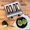 thumbnail image 3 of Kalorik 4-Slice Toaster TO 46813 SS, 3 of 8