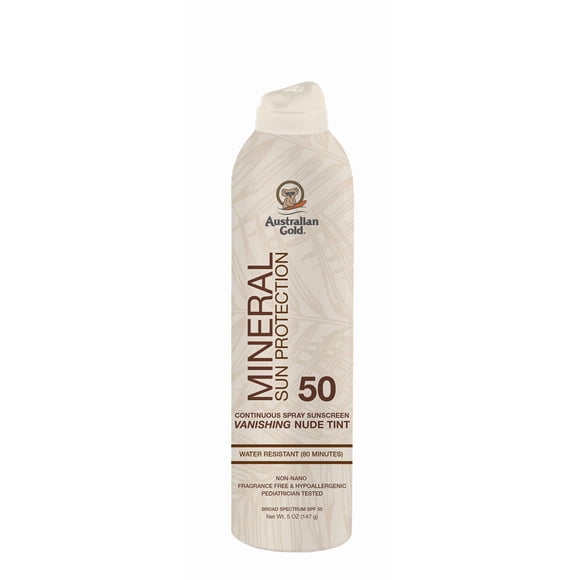Spray protector solar mineral Australian Gold SPF 50 147 g