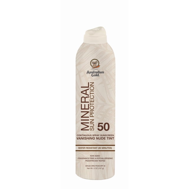 Spray protector solar mineral Australian Gold SPF 50 147 g