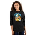 thumbnail image 3 of Vintage Smurf Just Be Cool Mushrooms Long Sleeve TShirt Men Women Brisco Brands S, 3 of 6