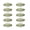 Small, variant on Aurgiarme 10pcs Baits Thrower Feeder Coil Inline Methods Feeder Fishing Spring Feeder Fishing Equipment Tool Fishing Tackle