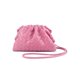 thumbnail image 1 of PU Vävd Väska Satchel Moln Mini Läder Clutch Rosa, 1 of 2