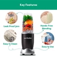 thumbnail image 4 of Licuadora Personal Nutribullet el original de 900 w Negro, 4 of 4