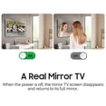 thumbnail image 3 of SYLVOX 19 inch Bathroom TV, 1080P Smart Mirror TV Google System NTSC & ATSC Tuner Support WiFi Bluetooth 500 nits High Brightness, IP66 Waterproof TV for Bathroom Bathtub Hotel Shower Spa (Wall Mount), 3 of 10