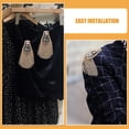 thumbnail image 3 of unbranded 4Ud Epaulettes De Metal Dorado Con Punk Para Uso En Ropa Y Disfraces, 3 of 6