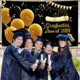 thumbnail image 6 of SLYNSHome Graduation Decorations Congratulations Graduation Banner 2024 Graduation Banner Graduation Decorations Graduation Photo Backgrounds, 6 of 8