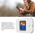 thumbnail image 4 of 4G WiFi Portátil, Punto De Acceso WiFi Móvil, Dispositivo De Punto De Acceso WiFi 4G LTE Router WiFi Portátil Con Ranura Para Tarjeta Micro SIM, Pantalla A Color 1.44in, 4G LTE, 4 of 7
