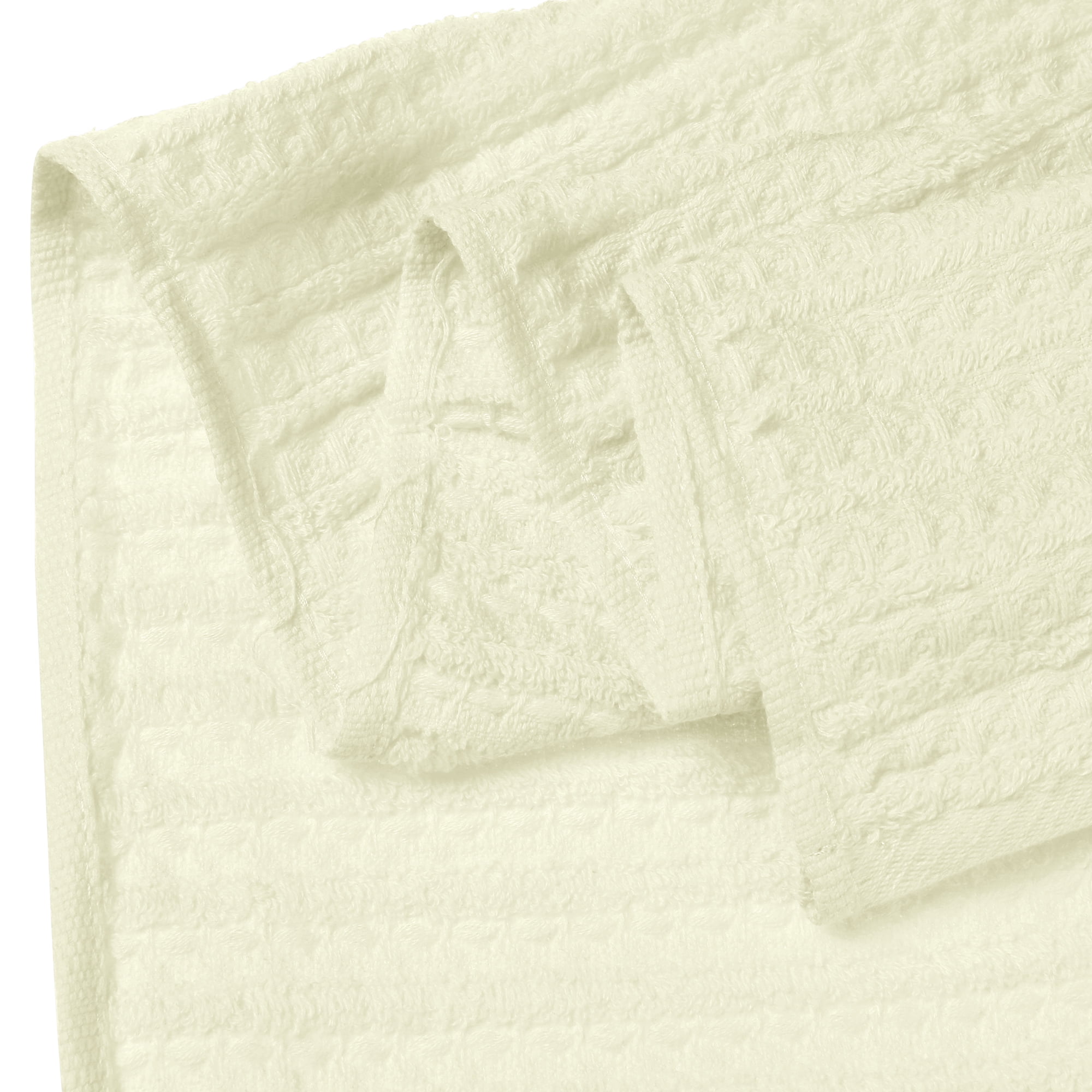 Unique Bargains Hand Towels 14" x 28" Soft Absorbent Towel Sets for Bathroom Hotel Kitchen White 4pk