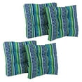 thumbnail image 1 of Coussin de Chaise de Salle à Manger en Polyester Filé 19 Pouces (Ensemble de Quatre), 1 of 2