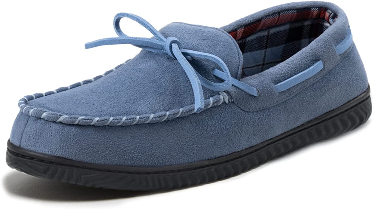 Pantuflas Mocasín ULTRAIDEAS Para Mujer - Forro Suave, Espuma Viscoelástica, Suela Antideslizante