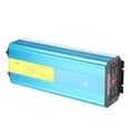 thumbnail image 1 of 12V to 110V Power Converter 5000W LCD Pure Sine  Inverter for Tourism Vacation Emergencies, 1 of 8