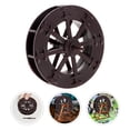 thumbnail image 1 of WHAMVOX Traditional Water Wheel Miniature 4Pcs Plastic Round For Families And Hobbyists In Gardens, 1 of 8