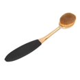 thumbnail image 5 of 2pcs Toothbrush Makeup Brush PA Resin Handle Bendable Oval Head Cosmetic Brush Application, 5 of 5