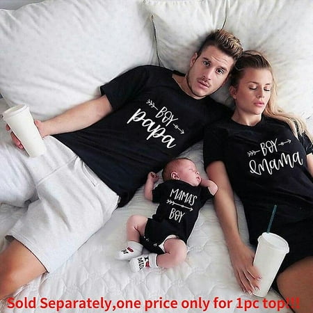 Family Matching Clothes Look Matching Outfit Funny Battery Clothes