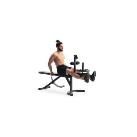 Weider Attack Series Olympic Bench And Rack With Removable Preacher 