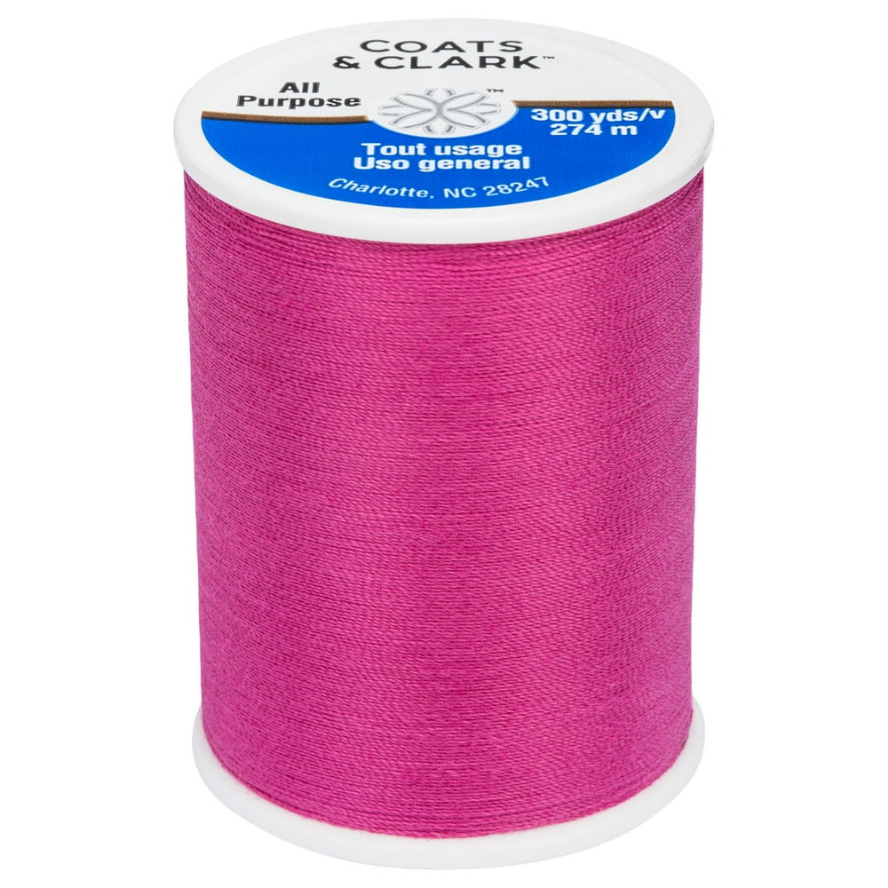 Coats & Clark All Purpose Magenta Polyester Thread, 300 Yards Walmart