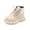 White, variant on Girls Boots,Short Boots for Fall and Winter Soft Sole Footwear Ideal Outdoor Activities Comfortable Kids Boots,Toddler Boots,White,5-5.5 Years