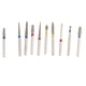 thumbnail image 1 of Fresa De Pieza De Mano De Alta Velocidad, 10 Piezas De Fresa Dental Portátil De Alta Resistencia Segura Para Hospital Para Dentista ANGGREK Otros, 1 of 8