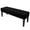 Black, variant on Piano Bench Cover - Pineapple Stretch Bench Cover Seat Cushion Protector Full Wrap Furniture Protector for Piano Stool End-of-Bed Shoe Stool Seat