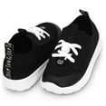 thumbnail image 2 of JAN & JUL Waterproof Shoes Machine Washable Outdoor Kids Sneakers (Black, Size 9 Toddler), 2 of 9