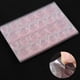 thumbnail image 3 of 480 piezas de pestañas, pegatinas de pegamento para uñas postizas, impermeables, para manicura, uñas postizas 480 piezas 03 mm rosa, 3 of 9