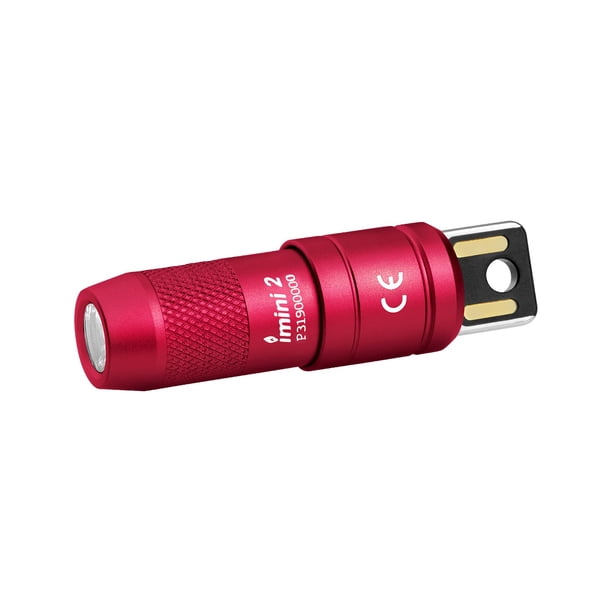 Linterna OLIGHT IMINI 2 EDC recargable 50 lúmenes roja