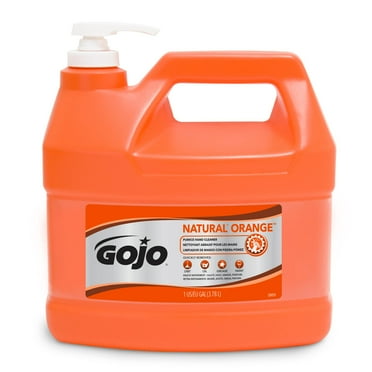 1 Pc Gojo Natural Orange 1 Gal. Pump Pumice Hand Cleaner