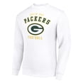 thumbnail image 2 of Men's Starter White Green Bay Packers Team Logo Pullover Sweatshirt, 2 of 3