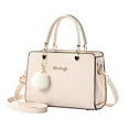 thumbnail image 4 of Bolso de mano Yuyangstore Beige para mujer elegante, 4 of 8