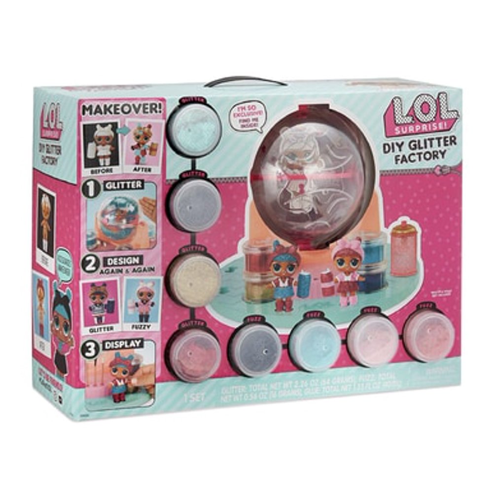LOL Surprise Glitter Factory DIY with Exclusive Doll