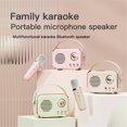 thumbnail image 2 of Retro mini speaker portable wireless Bluetooth speaker microphone outdoor karaoke, 2 of 8