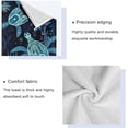 thumbnail image 4 of Coolnut Blue Patterned Sea Turtle 3-Piece Towel Set,Soft Absorbent Quick Dry Bath Towels Sets,1 Bath Towel,1 Hand Towel,1 Washcloth,for Bathing Home Hotel Gym Spa Wash cloth, 4 of 7