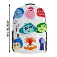 Inside out 2 Canvas Backpack Outdoor Backpack Student Girls Schoolbag