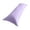Purple, variant on VAIFTILNO Solid Color Long Body Pillowcase, 39.4x18.9in Soft Washable Fabric Pillow Cover for Sleeping, Sleek Understated Look for Couple, Family, Bedroom