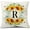 Style R, variant on Monogram Letter T Summer Sunflower Throw Pillow Covers 18x18 Inch, Floral Bee Pillows Covers Decorative Family Last Name Initial Throw Pillowcase Decor for Couch Sofa